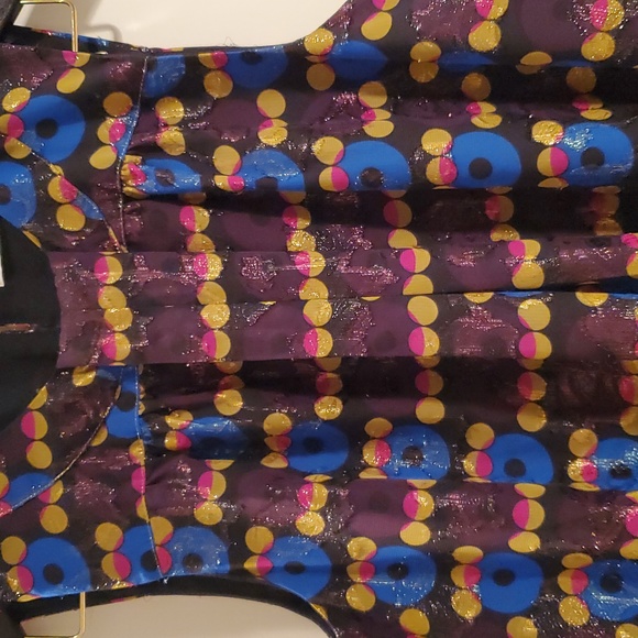 NWT Anna Sui Fully Lined Dress - Picture 3 of 9